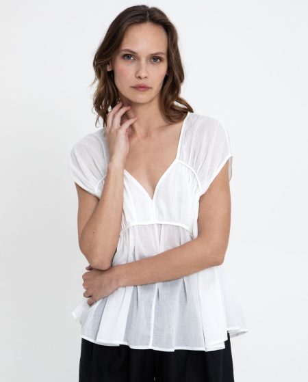 TOP SLEEVELESS GATHERINGS