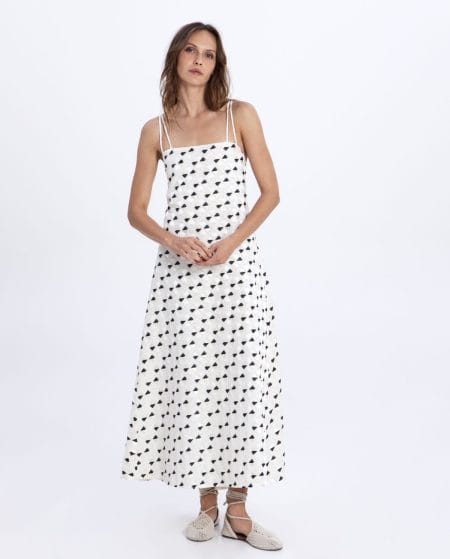 DRESS MAXI FLAKES