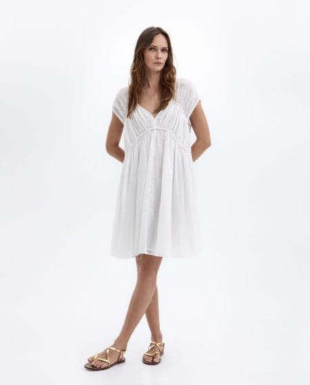 DRESS MINI SLEEVELESS GATHERINGS