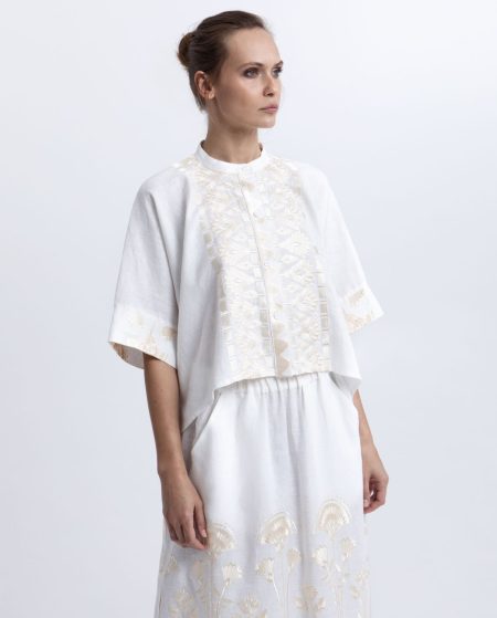 SHIRT PAPYRUS CROPPED